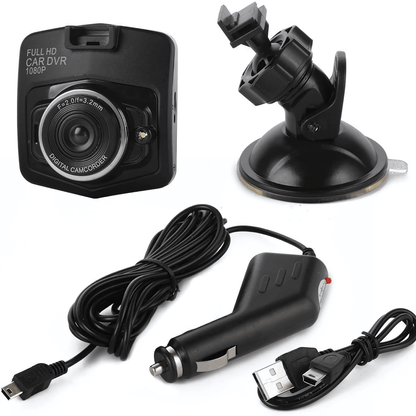 DriveProof - Kompakt Bilkamera med Vidvinkel, Loop-inspelning & Parkeringsövervakning