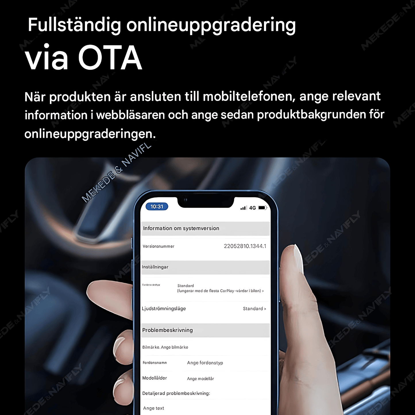 ZapLink – Trådlös CarPlay & Android Auto Adapter | Gör Om Din Trådbundna CarPlay till Trådlöst på Sekunder