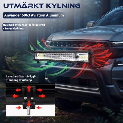 UrbanBeam 2.1 – 20" LED Ramp, 324W, 4ROW+2ROW Teknik, CREE-Dioder, DT-2 Kabelsats