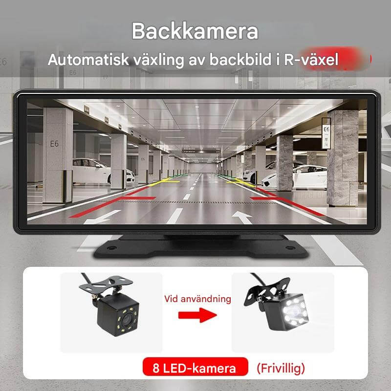 NavScreen – Trådlös bildskärm för bilar med CarPlay och Android Auto Navigering