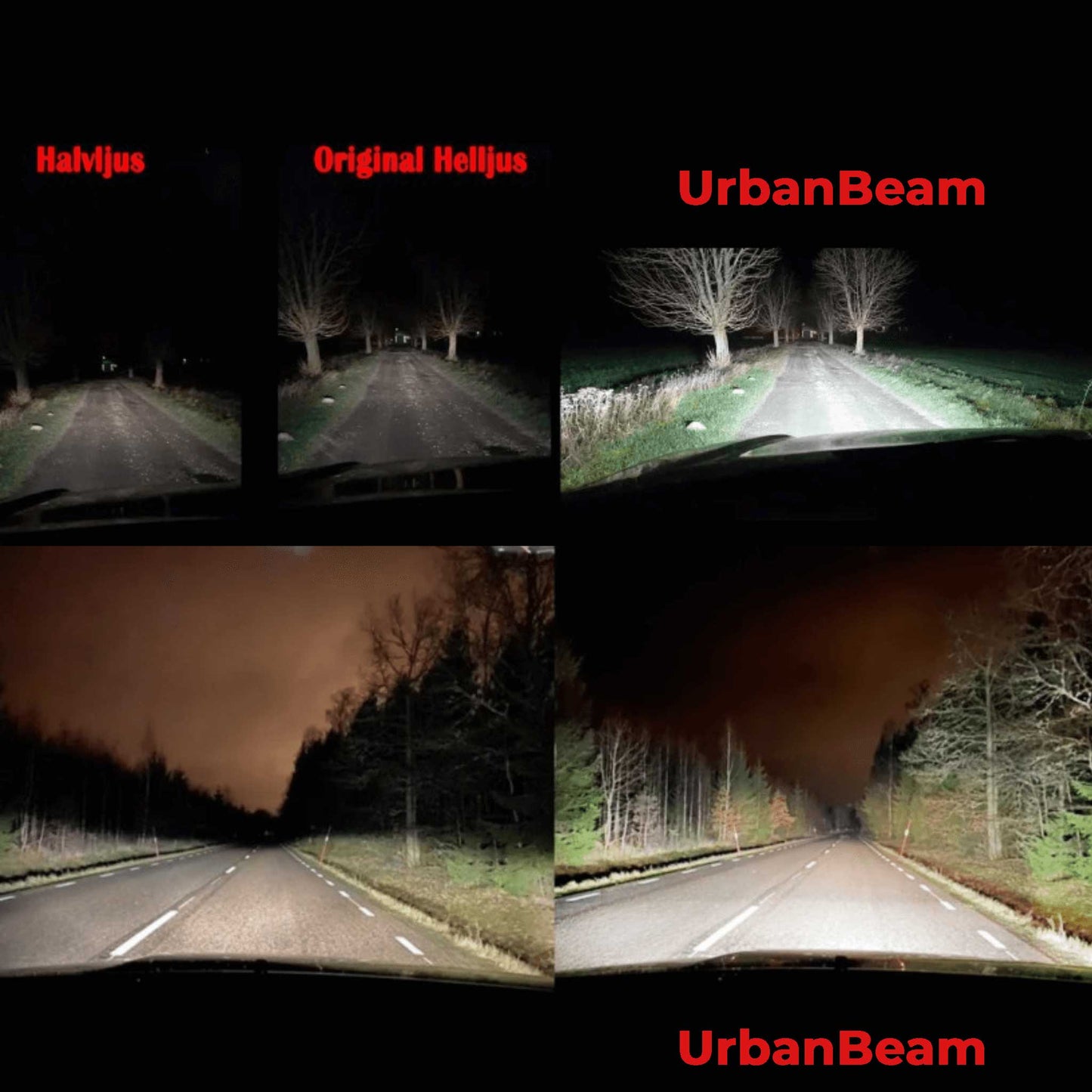 UrbanBeam 2.0 – 20" LED Ramp med 4ROW+2ROW Teknik, CREE-Dioder, E-Märkning