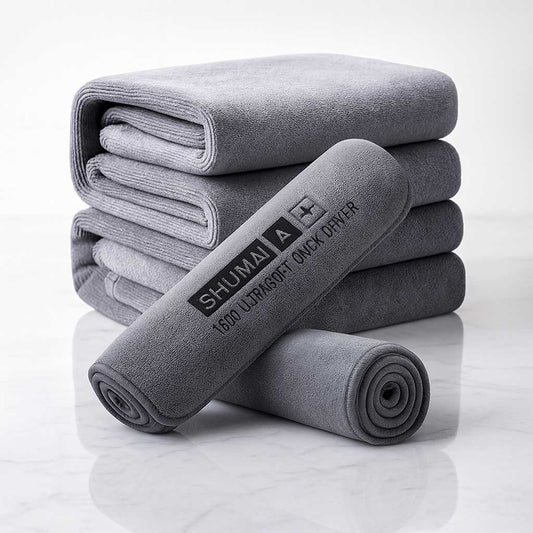 GlossFiber Towel - Premium mikrofiberduk för bilvård och rengöring | stark uppsugningsförmåga