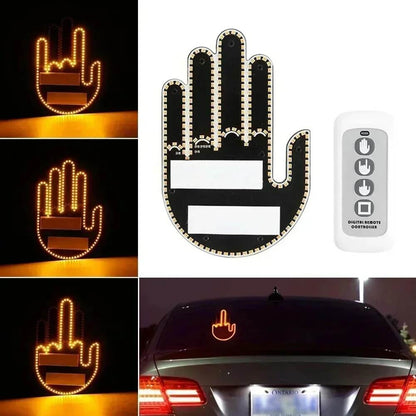 HandiLite - Kreativ Handformad Lampa för Bil med Fjärrkontroll