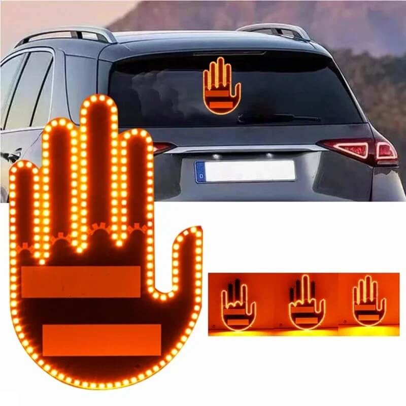 HandiLite - Kreativ Handformad Lampa för Bil med Fjärrkontroll