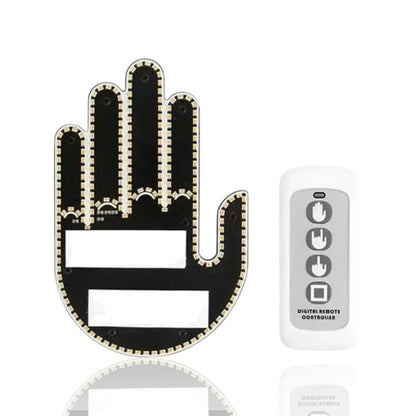 HandiLite - Kreativ Handformad Lampa för Bil med Fjärrkontroll